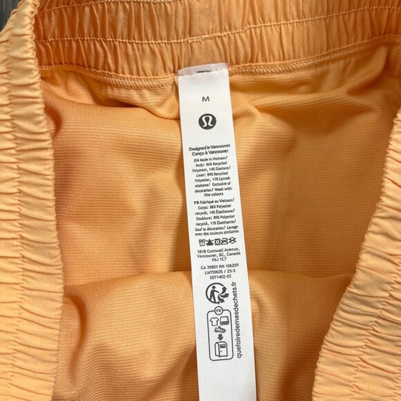 Lululemon Shake It Out High-Rise Running Short 2.5" Rock Melon - Picture 7 of 7